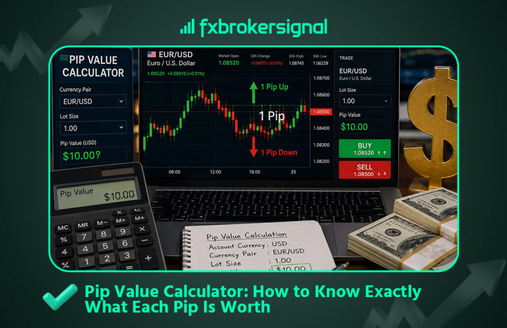 Pip Value Calculator: How to Know Exactly What Each Pip Is Worth